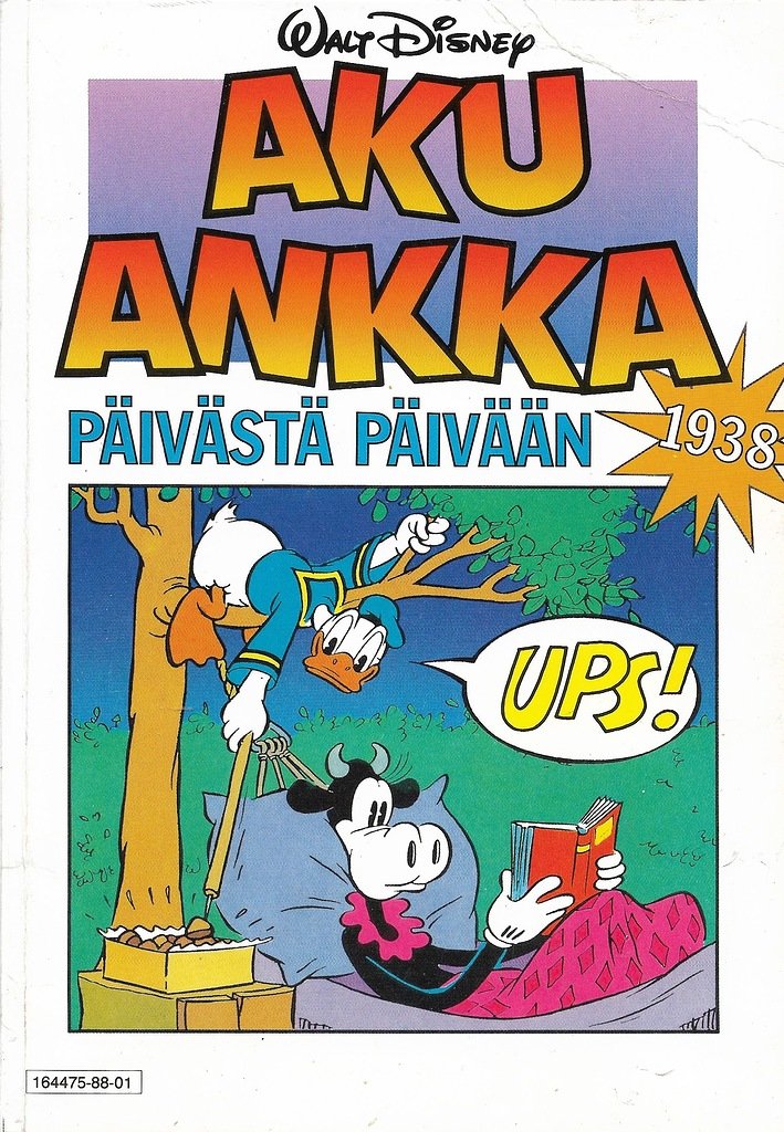 Aku Ankka Päivästä päivään 1938 (фин.)